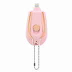 Mini Chargeur Porte-Clés d’Urgence 1500 mAh– Batterie Externe Ultra-Compacte à Charge Rapide