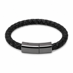 Bracelet Chargeur 3-en-1 – Compatible iPhone, USB-C et Micro-USB