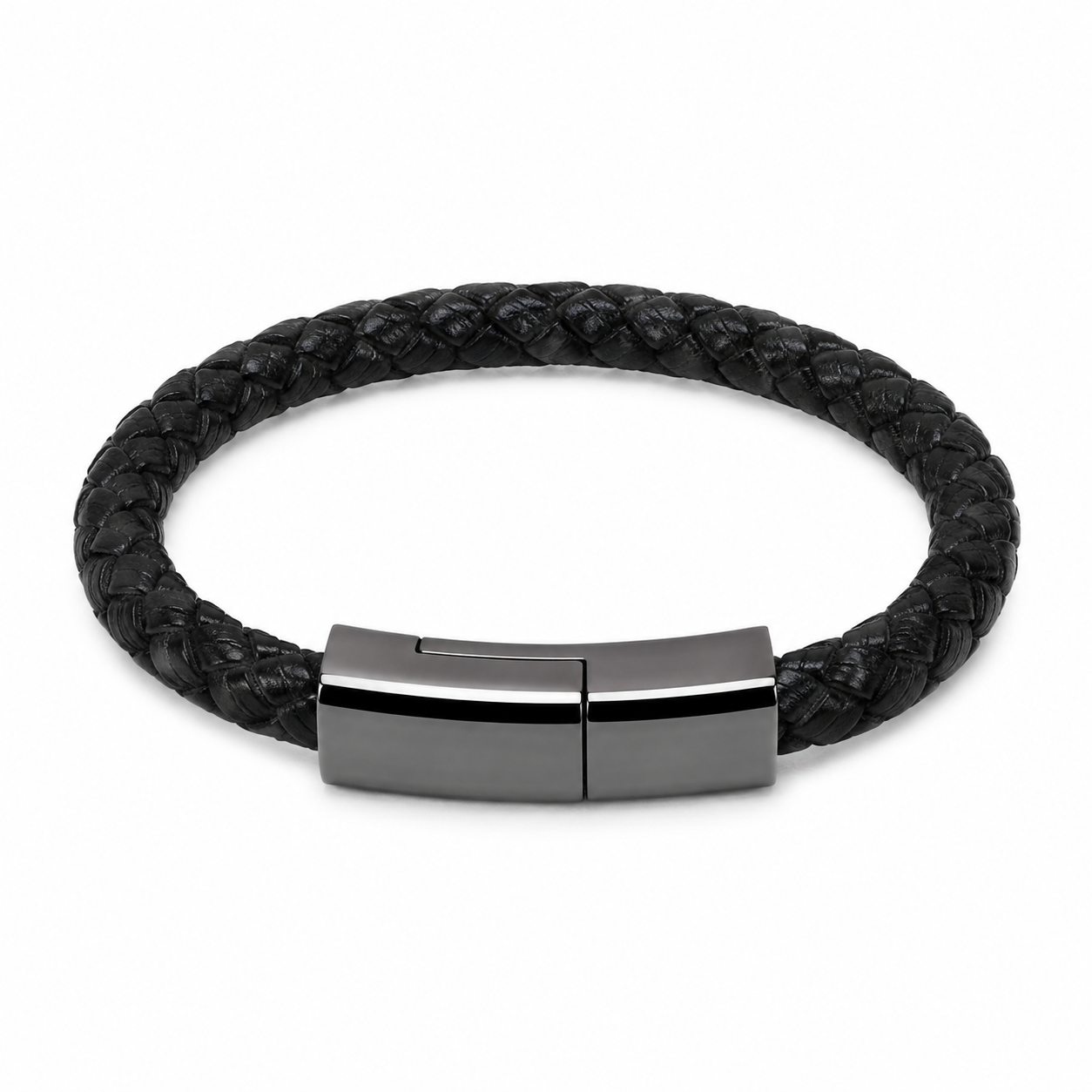 Bracelet Chargeur 3-en-1 – Compatible iPhone, USB-C et Micro-USB