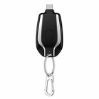 Mini Chargeur Porte-Clés d’Urgence 1500 mAh– Batterie Externe Ultra-Compacte à Charge Rapide